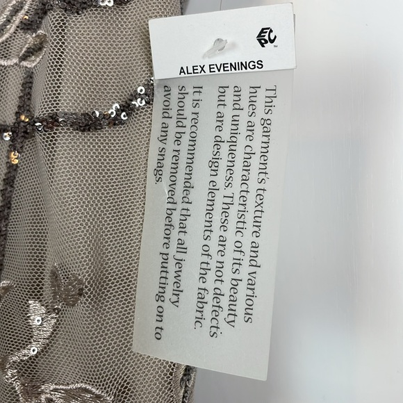 Alex Evenings Sequin Sheath Dress - Picture 7 of 11